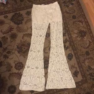 Lace pants